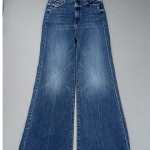 Mother Jeans high waisted roller skimp